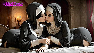 Priest's Nightly Selection: Nun Harem Creampie (1-3 Girls ) - 10 mins - AI-generated