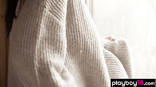 Big tits nude Hungarian MILF Katey is ready for pure comfort and delight