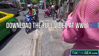 Innocent Thai teen amateur fuck on video after a Tuk Tuk ride