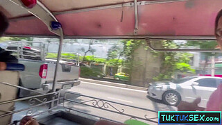 Innocent Thai teen amateur fuck on video after a Tuk Tuk ride
