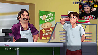 I Got a Job As a Pizza Delivery Guy To Pay $250,000 | Summertime Saga #16