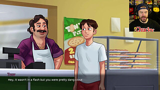 I Got a Job As a Pizza Delivery Guy To Pay $250,000 | Summertime Saga #16