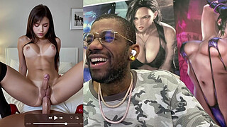 Beautiful Thicc Cock Transgender Girl Cumming Hard On Herself, Big Breast Trans Ginger Hands Free Cumming, Nerdy Tifa Cosplaying Transgender Teen Anal Fucking, Hardcore Trans Cumming, AI Generated