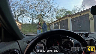 HUNT4K. A Hot Latina Cheats on her Cuckold Boyfriend