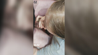 first blowjob without blurring the face