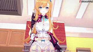 Escoffier blowjob on the kitchen | Genshin Impact | Full & Pov version on Sheer & PTRN: Fantasyking3