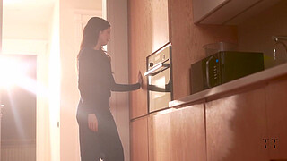 I Didn't Expect It to Get So Hot in the Kitchen. I Got Licked All Over and Came Hard. 4K HD Tim Team