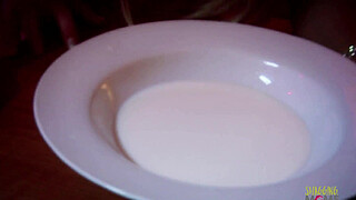 Cosplay blonde gets her milf shaved pussy hammered by his big cock in doggy style and cowgirl