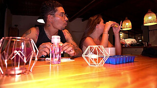 Coworkers orgy behind the scenes! Knock Knock Club