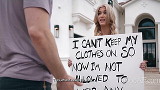 Stranger Finds Naked Teen Girl and Offers Help - Emma Rosie