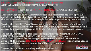 Busty Brunette Kai Willow Masturbates While Sucking A Cock!