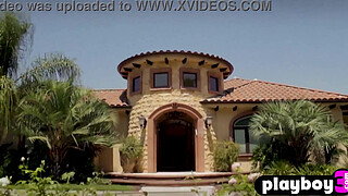 Sexy big tits babes enjoyed outdoor posing and big ass MILFs washed a car