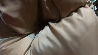 Yoga Pants, Cameltoe & Triple Cumshots on Puffy Downjackets