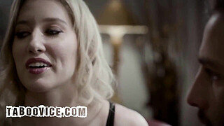 Horny Stepaunt Threatens To Kick Out Of House Her Stepnephew Unless He Fucks Her Good