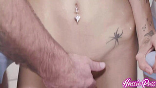 TEEN Katie Cai Wrecked By Two Monster Cocks In Hardcore Threesome