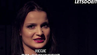 MILF Office Babe Rides Boss Reverse Cowgirl on Valentine's Day - LETSDOEIT