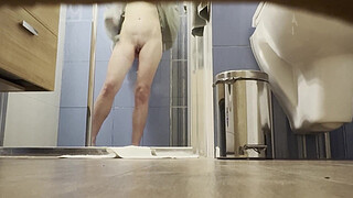 I have secretly filmed my hot step-sister under the shower - voyeur pov