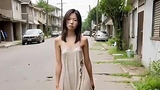 Chapter 1. Homeless skinny Thai teen fucks for a place to sleep. AI-generated