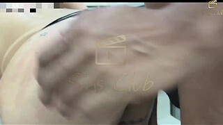 I fucked two big-assed milfs on the stairs - Married women can't stand seeing big, thick cocks and come over to the black guy to be fucked hard, husband with a small dick waits at home for his HOT wife