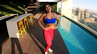 Painful First Time Anal With Hot Chilean Fitness Babe