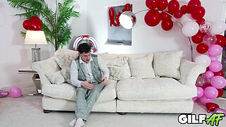 GilfAF- Claire Knight's Blowjob Fixes Stepson's V-Day Blues