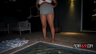 Fucking my busty latina stepsis - Juliana Dreams