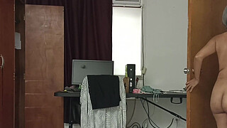 I dared to look through the door while you were showering, stepsister, what an ending you gave me.