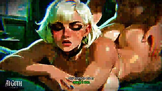 White Hair Goth Bitch: "Ruin Me" - Extreme Confession (4K AI)