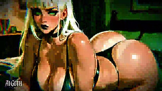 White Hair Goth Bitch: "Ruin Me" - Extreme Confession (4K AI)