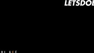 Busty British Blonde Bonni Gee Blindfold Fuck with Big Dick Lover - WHITEBOXXX