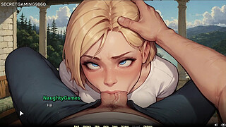Moonripple Lake (Part 01) By bananacreamgames - Blowjob Deepthroat Sloppy Cum Mouth blonde