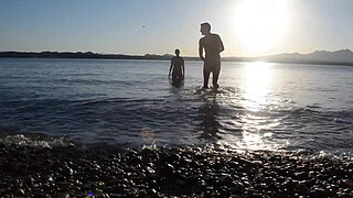 Watched Fucking on Beach and BIG Booty POUNDED