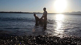 Watched Fucking on Beach and BIG Booty POUNDED