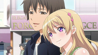 Hentai teens fucking in public park