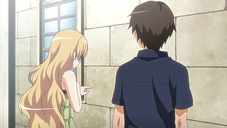 Hentai teens fucking in public park