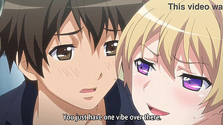 Hentai teens fucking in public park