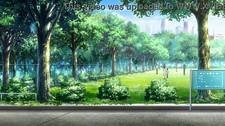 Hentai teens fucking in public park