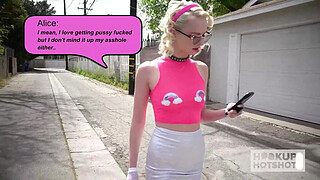 Blonde Whore Alice Pink Wants More Of Bryan Gozzling's Sloppy Anal!