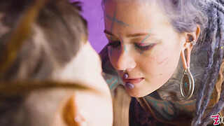 Shy Alt Girl Teen Tries First Anal with Tattooed Girl Doxy