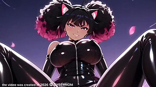 Pussy-Girl Fucks a Rich Man in a Car in Front of Infatuated Guy. Hentai Cuckold