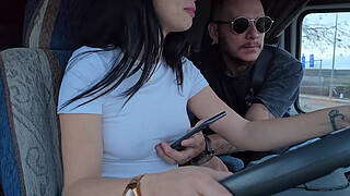 I picked up an Uber customer without a bra