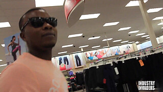 Stockroom Surprise BLOWJOB