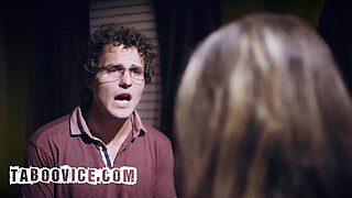 Brunette Stepsis Ask Stepbro to Creampie Her Pussy