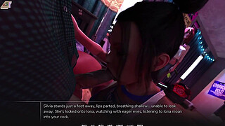 Taboo University 110 - Emo Girl Gives Me A Sloppy Blowjob While My GF Is Watching