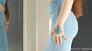 She Put On a Dress and Took My Cock — I Fucked Her Pussy and Came on Her Ass