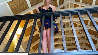 I watched her masturbate, then came up behind her and fucked her in the ass.