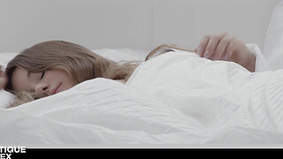 Taylor Sands Big Natural Tits Teen Babe Erotic Morning Sex With Her Lover