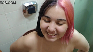 I'm a young, pregnant nymph who loves to show off by peeing.