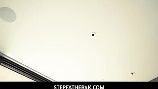 StepFather4K - Step Daughter trying on Stepmom's lingerie- Angelina Red