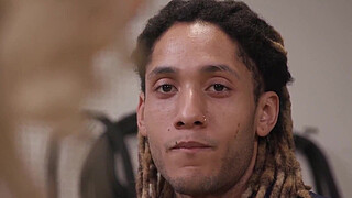 Blonde babe sucks n rides mechanics bbc